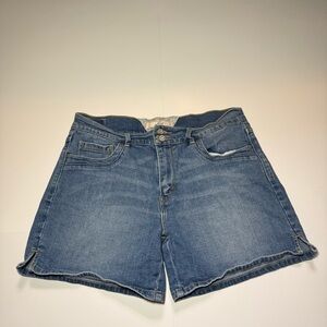 Levi's Women's Blue Denim Shorts